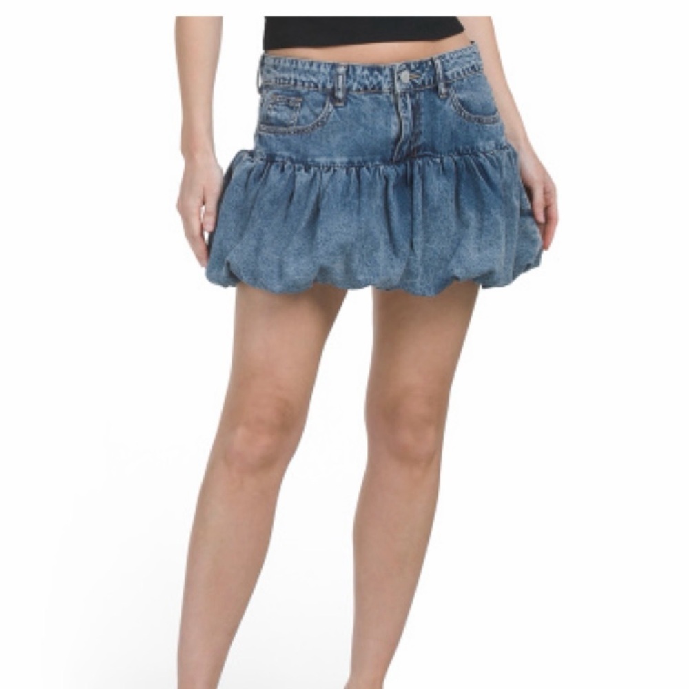 Blank NYC  Denim Blue Women's Skirt 29 - Picture 4 of 5